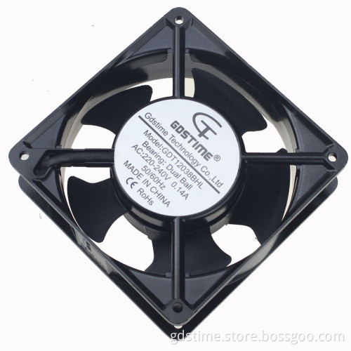 240V AC 12038 120x120x38mm Industrial Ventilation Exhaust Fan